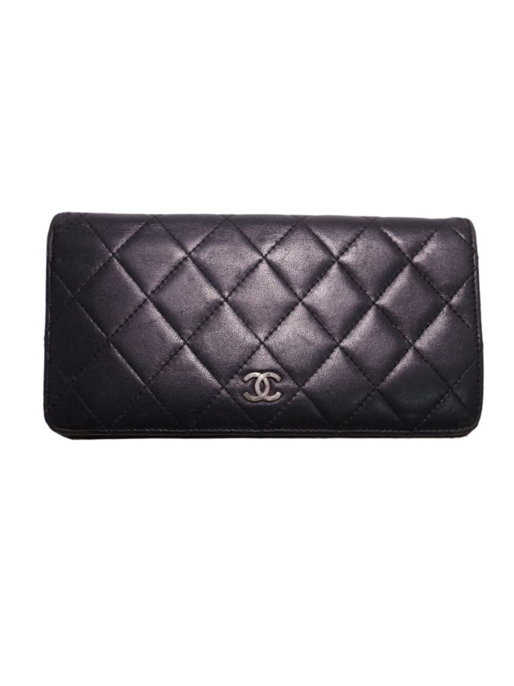 Chanel Quilted Lambskin Bifold Wallet
